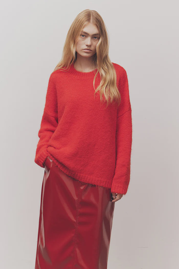 Rosmunda Sweater - Red