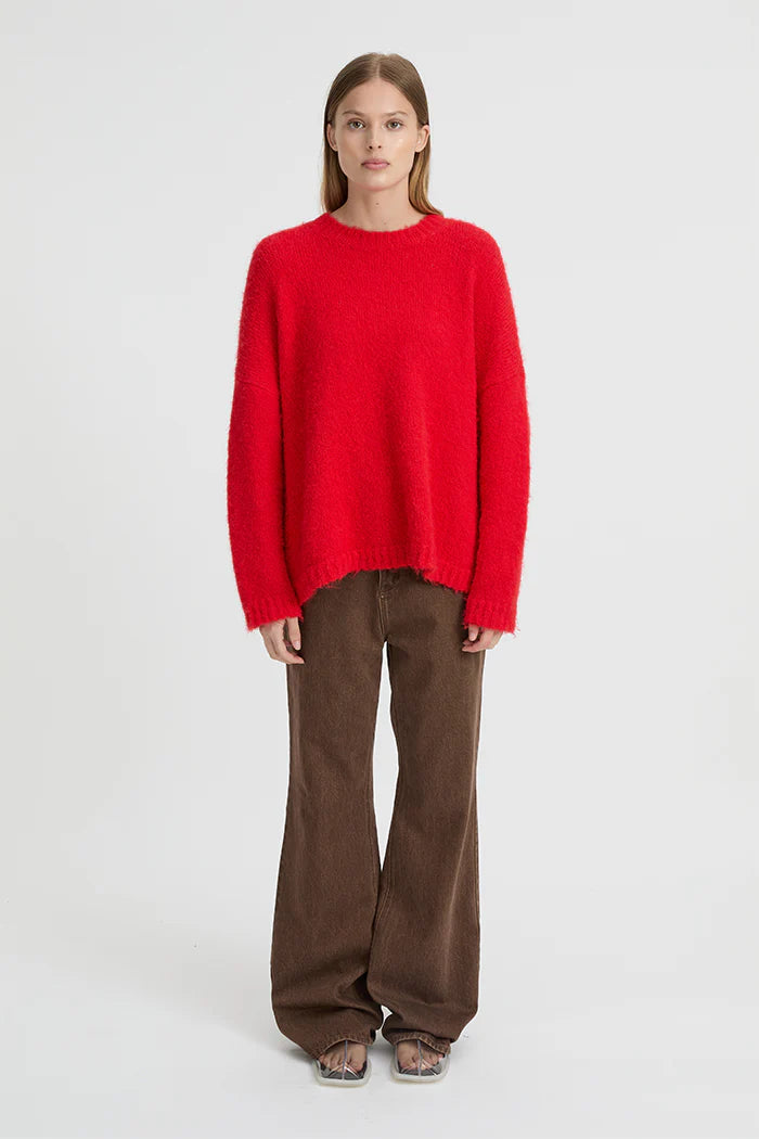 Rosmunda Sweater - Red