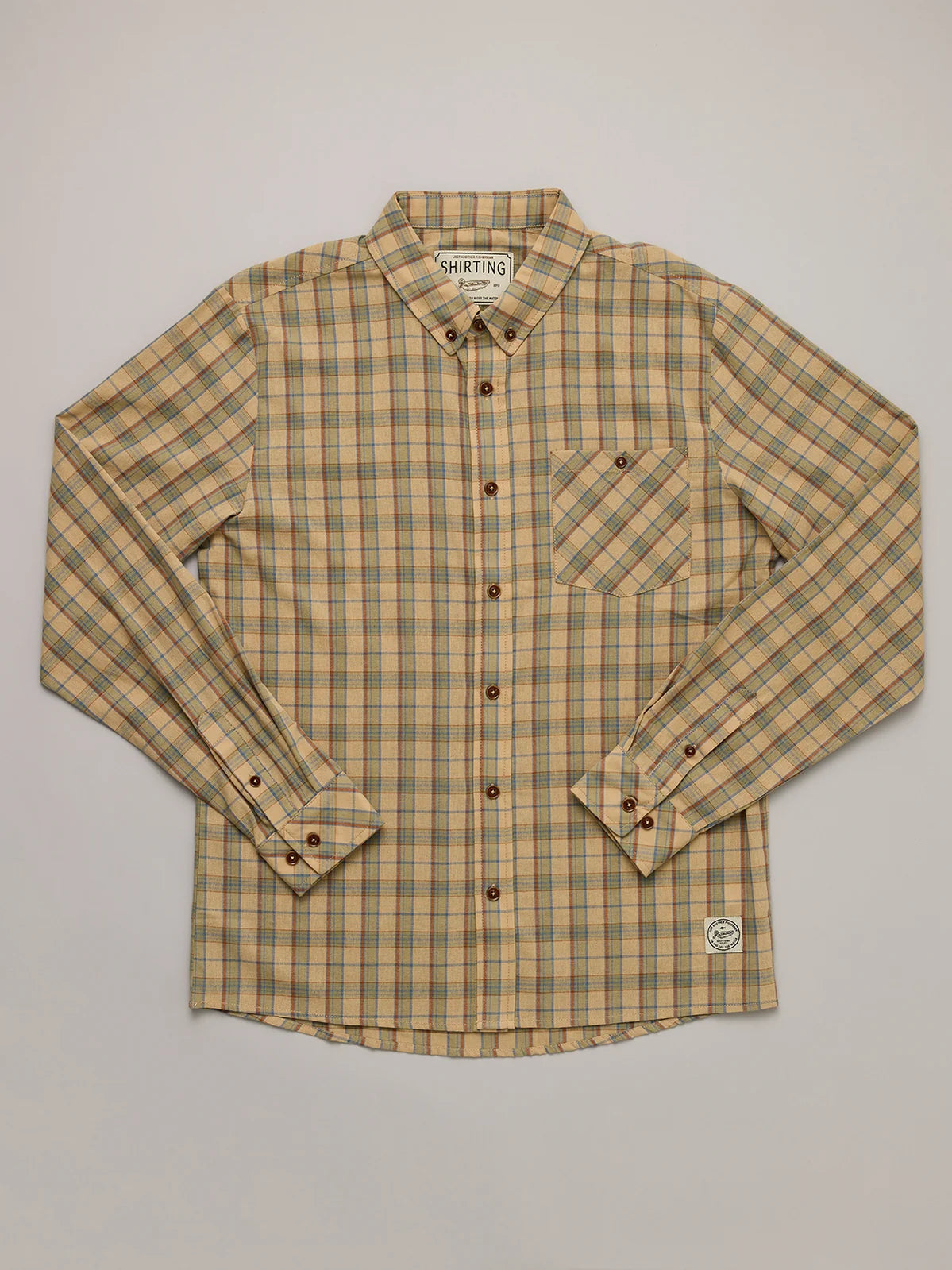 Boatyard Shirt Tan Check