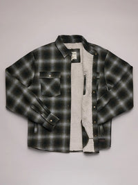 SEAPORT SHEARLING JACKET - ALPINE CHECK