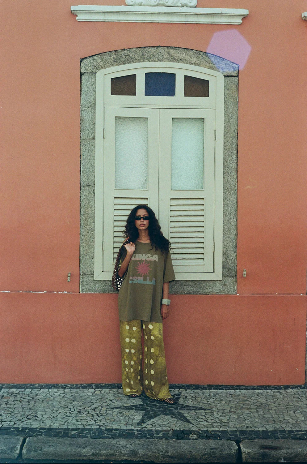 OLIVE SUNSET TEE