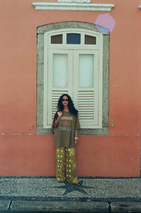OLIVE SUNSET TEE