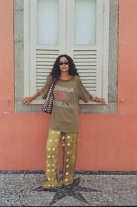 OLIVE SUNSET TEE