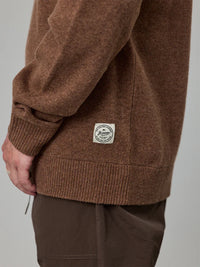 MERINO SEA CREW - TIMBER
