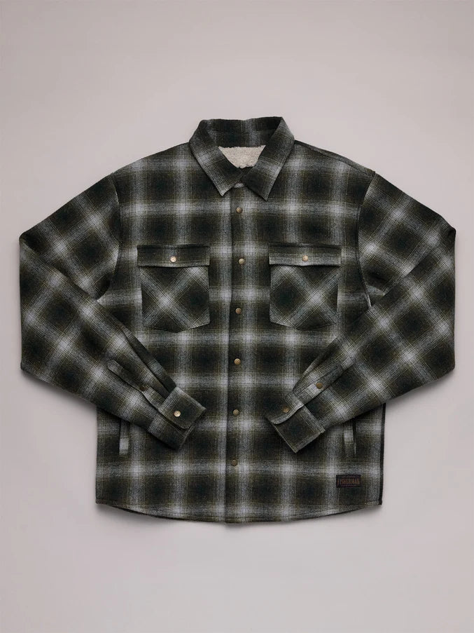 SEAPORT SHEARLING JACKET - ALPINE CHECK