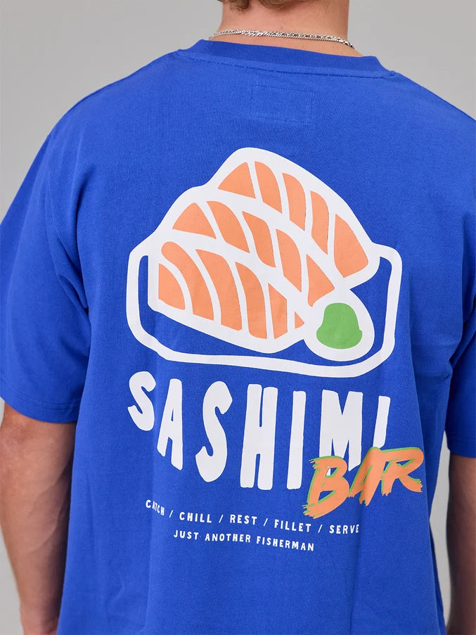 SASHIMI BAR SEA TEE - COBALT