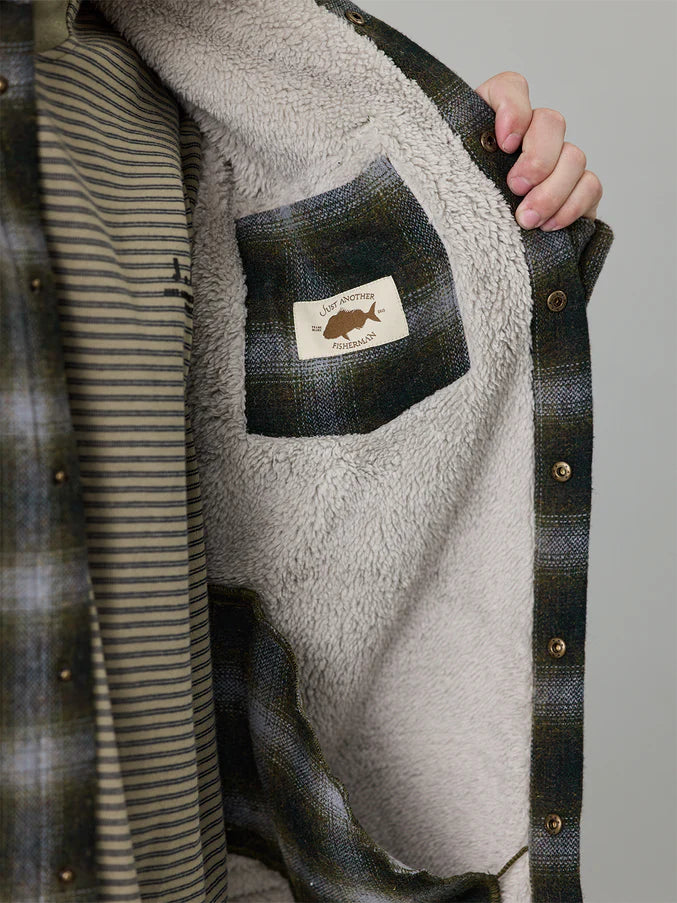 SEAPORT SHEARLING JACKET - ALPINE CHECK