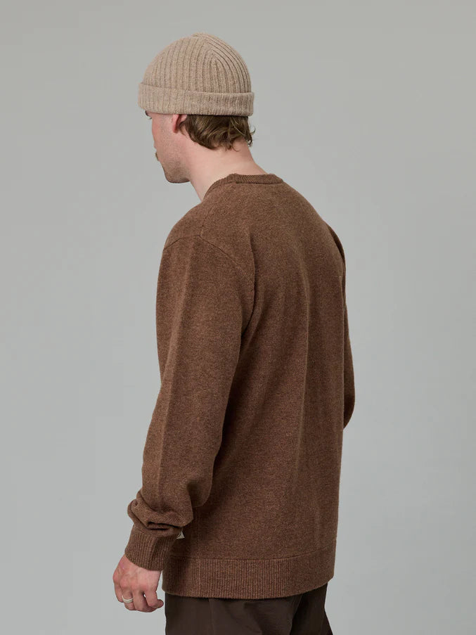 MERINO SEA CREW - TIMBER