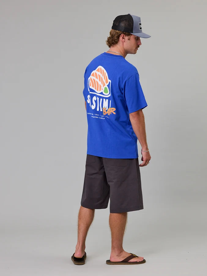 SASHIMI BAR SEA TEE - COBALT