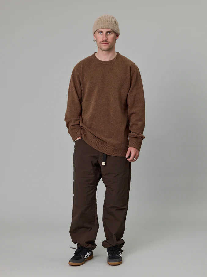 MERINO SEA CREW - TIMBER