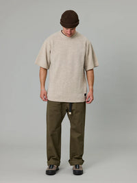 MERINO SEA TEE - GREY FEATHER