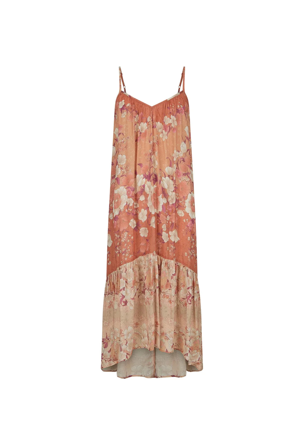 Isola Strappy Dress - Sunfade Pink