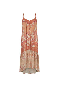 Isola Strappy Dress - Sunfade Pink