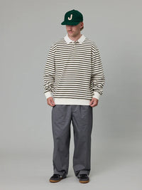 SEAWAY POLO - OFF WHITE STRIPE