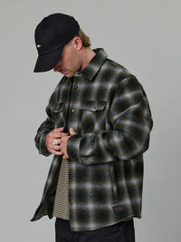 SEAPORT SHEARLING JACKET - ALPINE CHECK