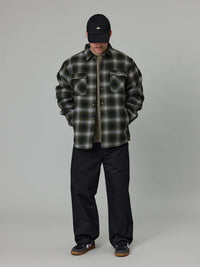 SEAPORT SHEARLING JACKET - ALPINE CHECK