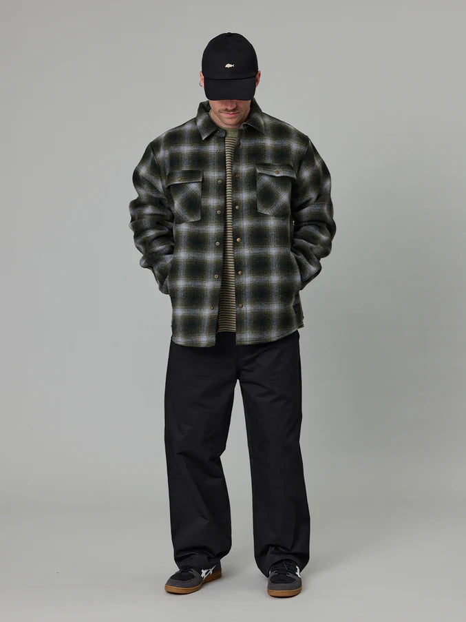 SEAPORT SHEARLING JACKET - ALPINE CHECK