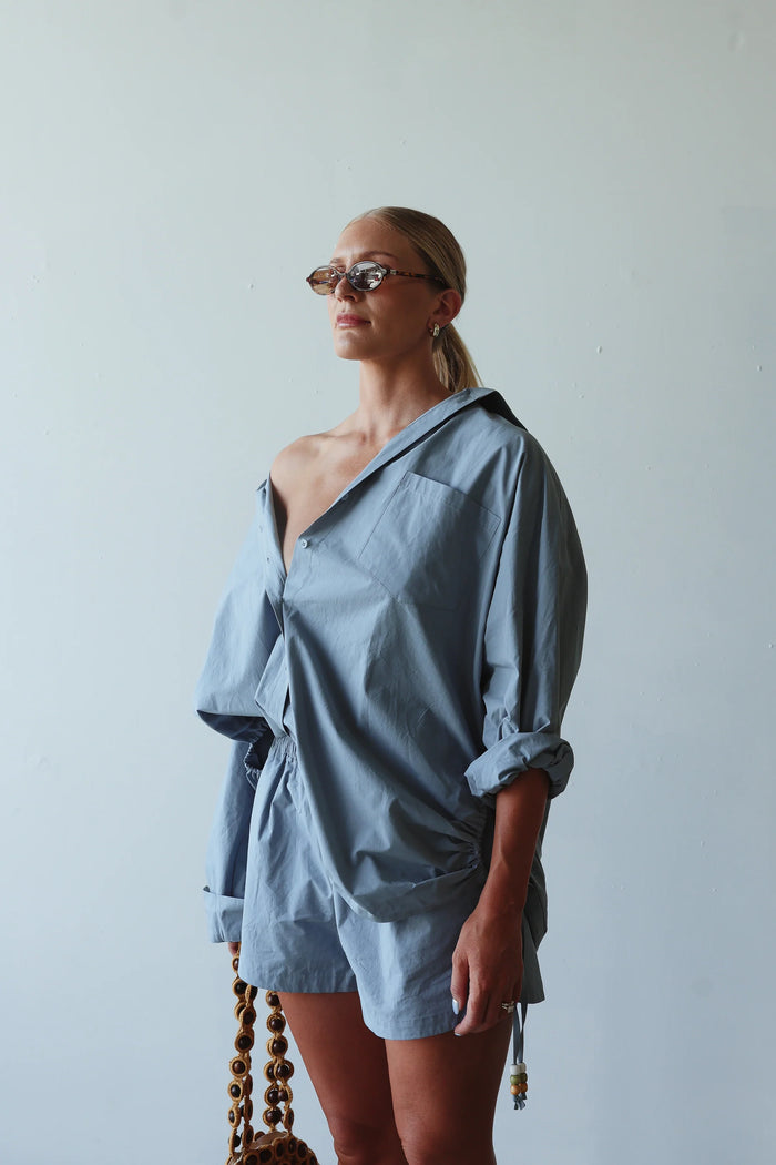 Celine Shirt - Cornflower