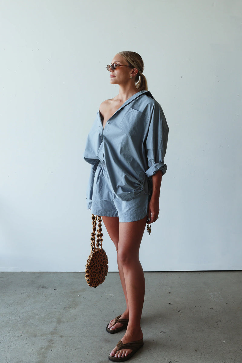 Celine Shirt - Cornflower
