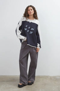 Common Sweatshirt - Navy/Sky