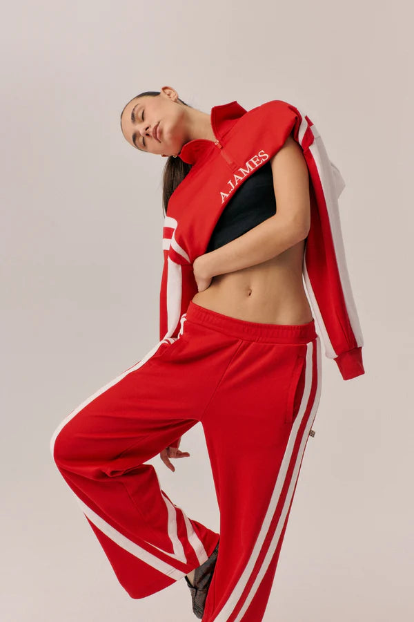 Trackside Pant - Poppy Red