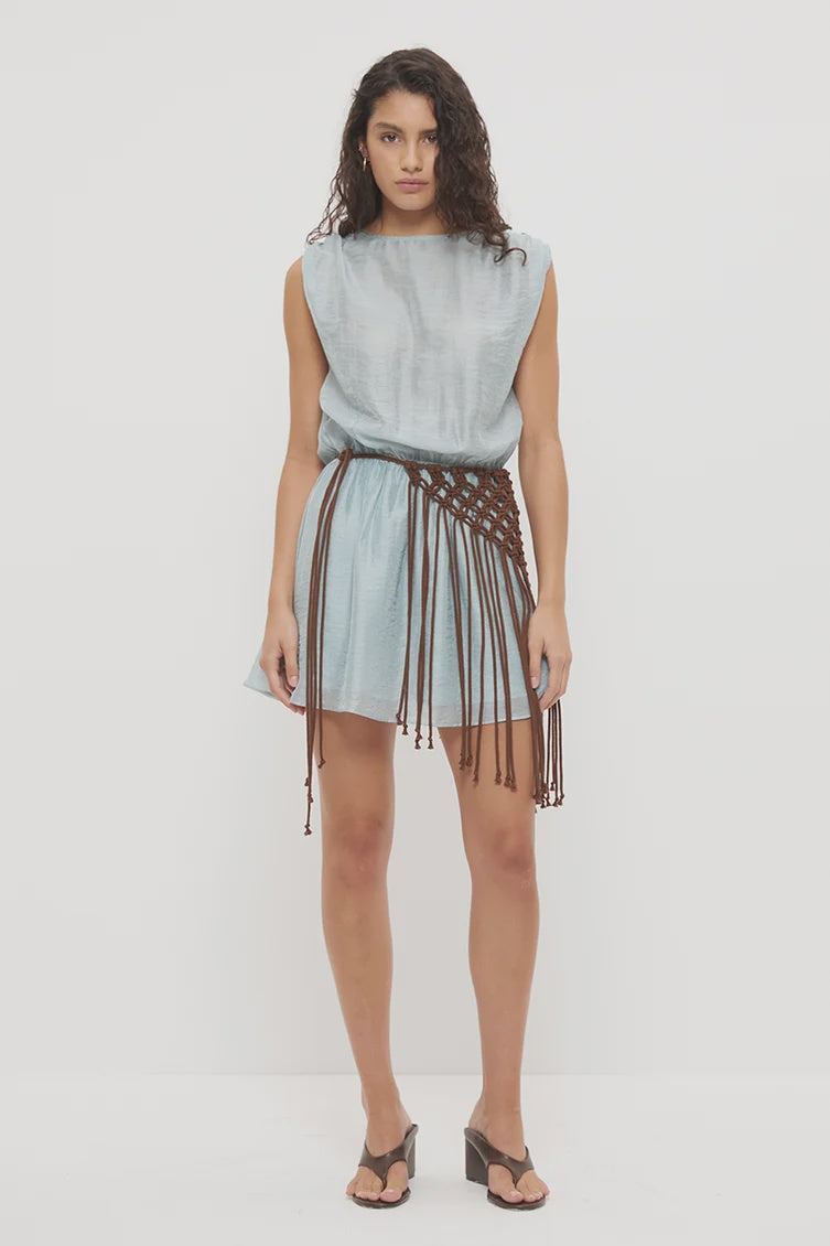 Illume Mini Dress Freshwater Blue