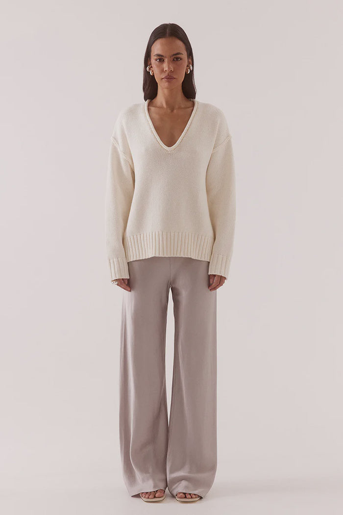 Blake Bias Pant Silver