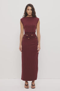 Hadley Dress Sangria