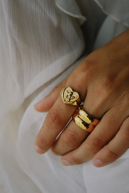 Cherub Ring - GOLD