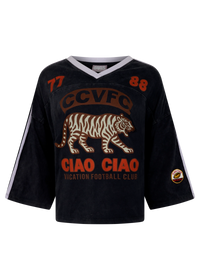 TIGER FOOTBALL CLUB CROP SPORT TEE