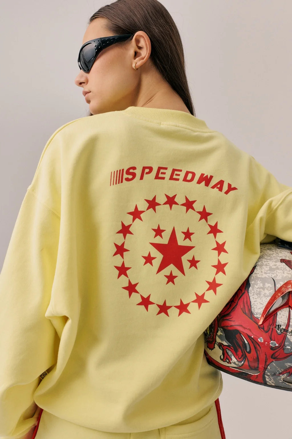 Speedy Sweatshirt - Yellow Iris