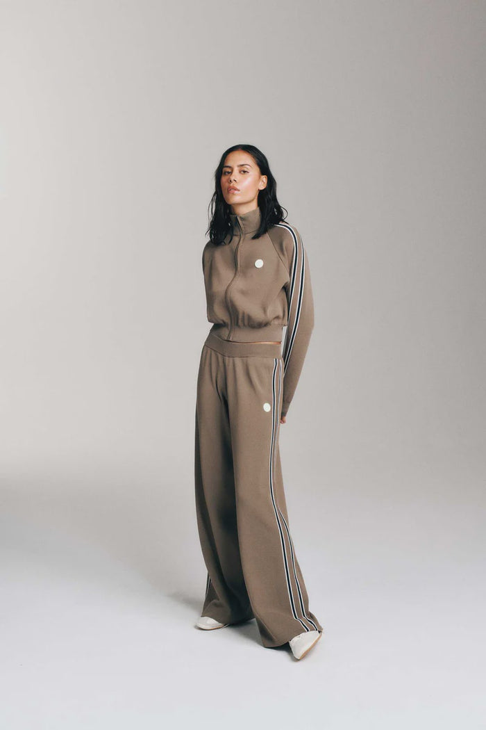 RETREAT KNIT PANT - BURNT BISCUIT