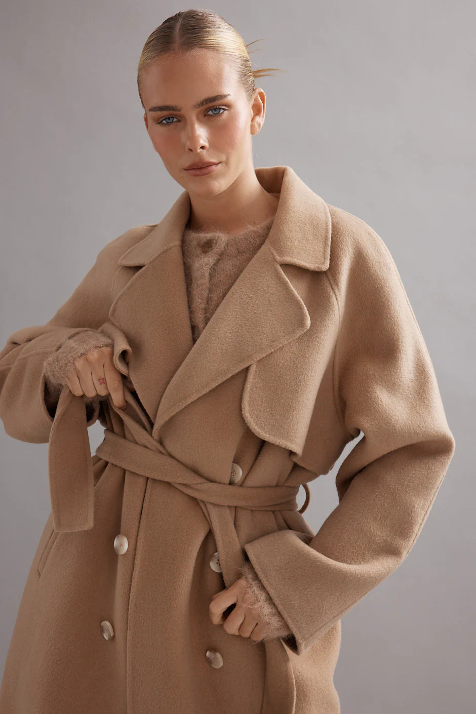 Paddington Coat Camel
