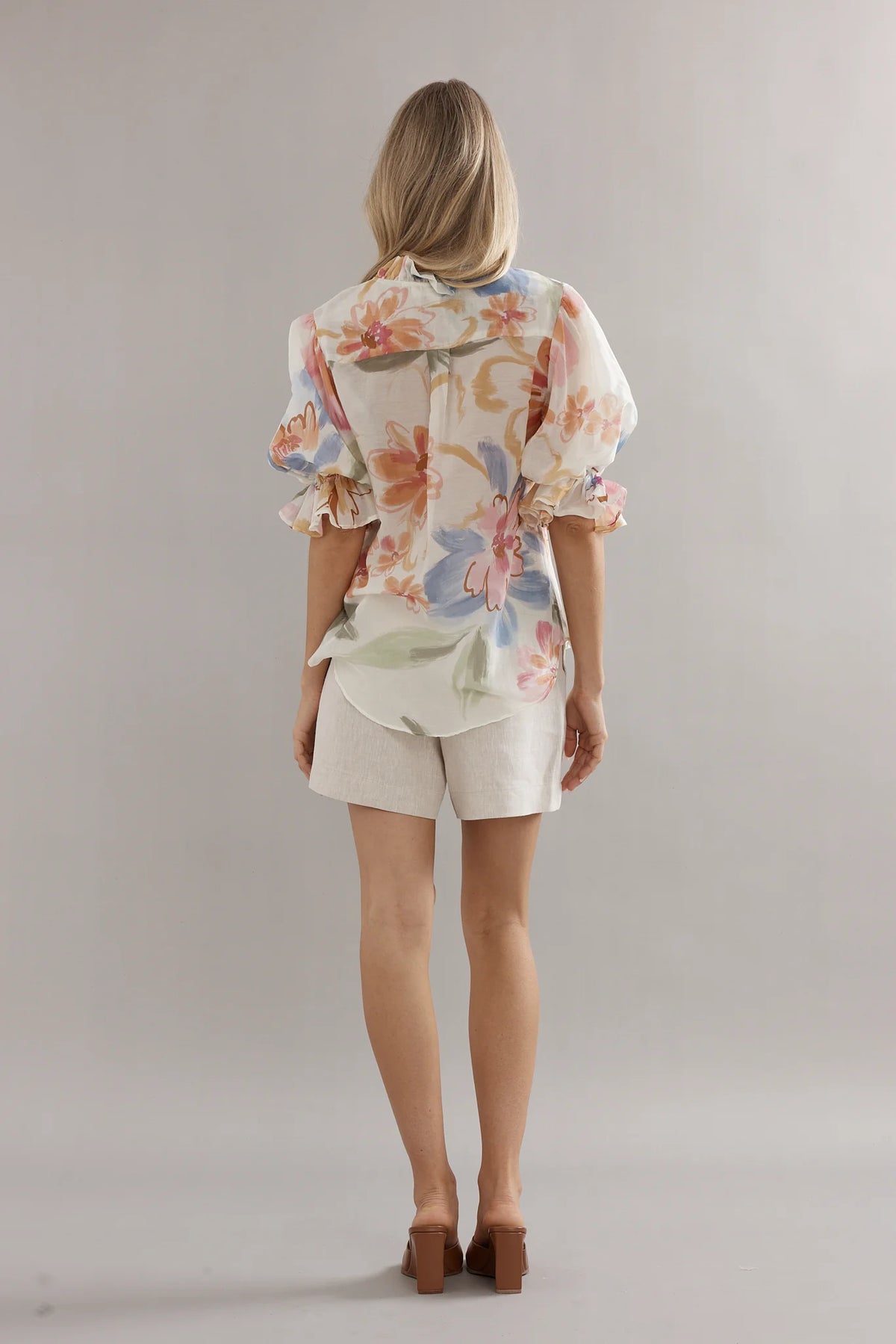 SOHO BLOUSE - TEA PARTY FLORAL