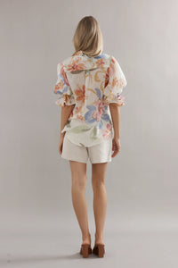 SOHO BLOUSE - TEA PARTY FLORAL