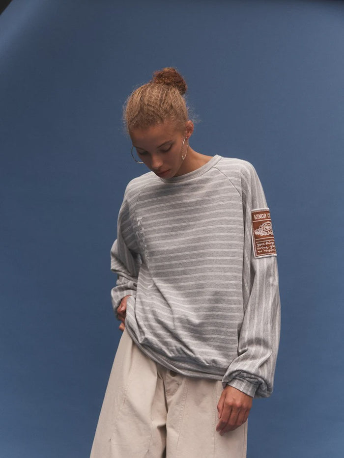 SMOKE STRIPE MED JUMPER