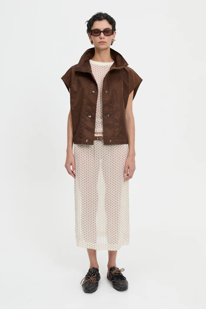 Virgo Vest - Brown