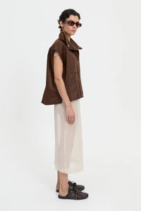 Virgo Vest - Brown