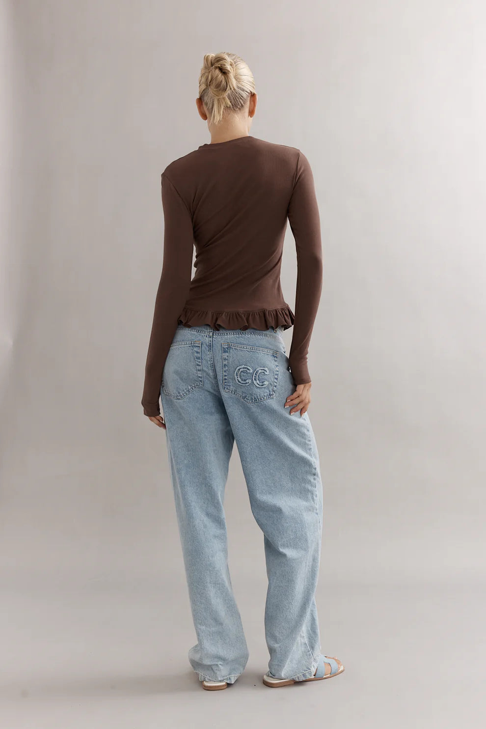 TUTU LONG SLEEVE - ESPRESSO