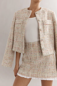 FRILLY BIRDY SKIRT - BIRTHDAY SPRINKLE