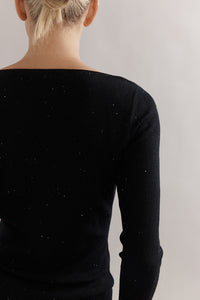 ESME MERINO - BLACK SPARKLE