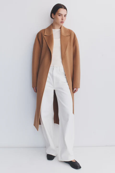 Ivy Wool Coat Camel - Camel