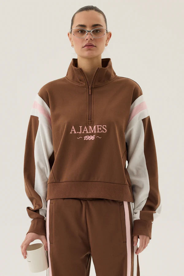 Trackside Sweatshirt - Mocha