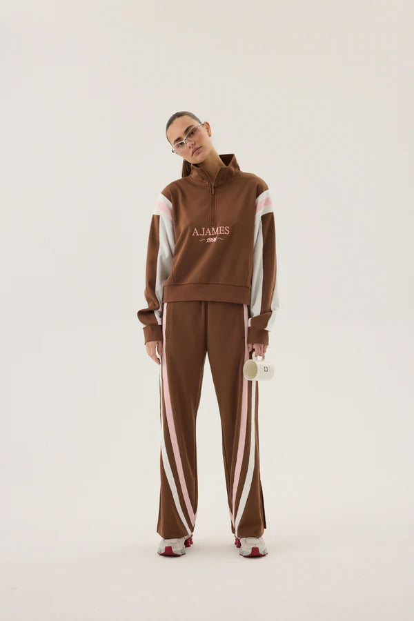 Trackside Sweatshirt - Mocha