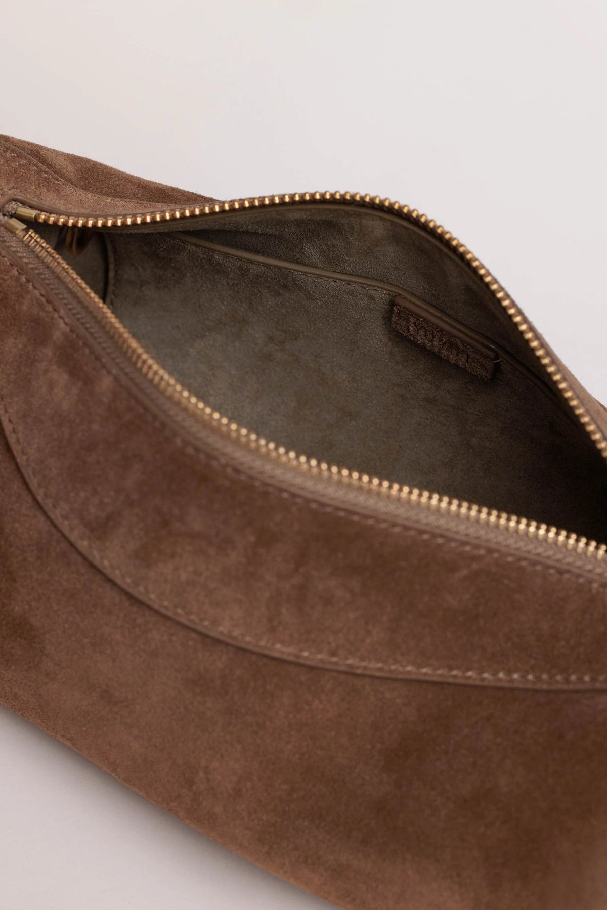 Bobby Bag - Sand Stone Suede