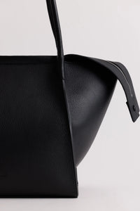 Claudia Tote - Black Deer Nappa