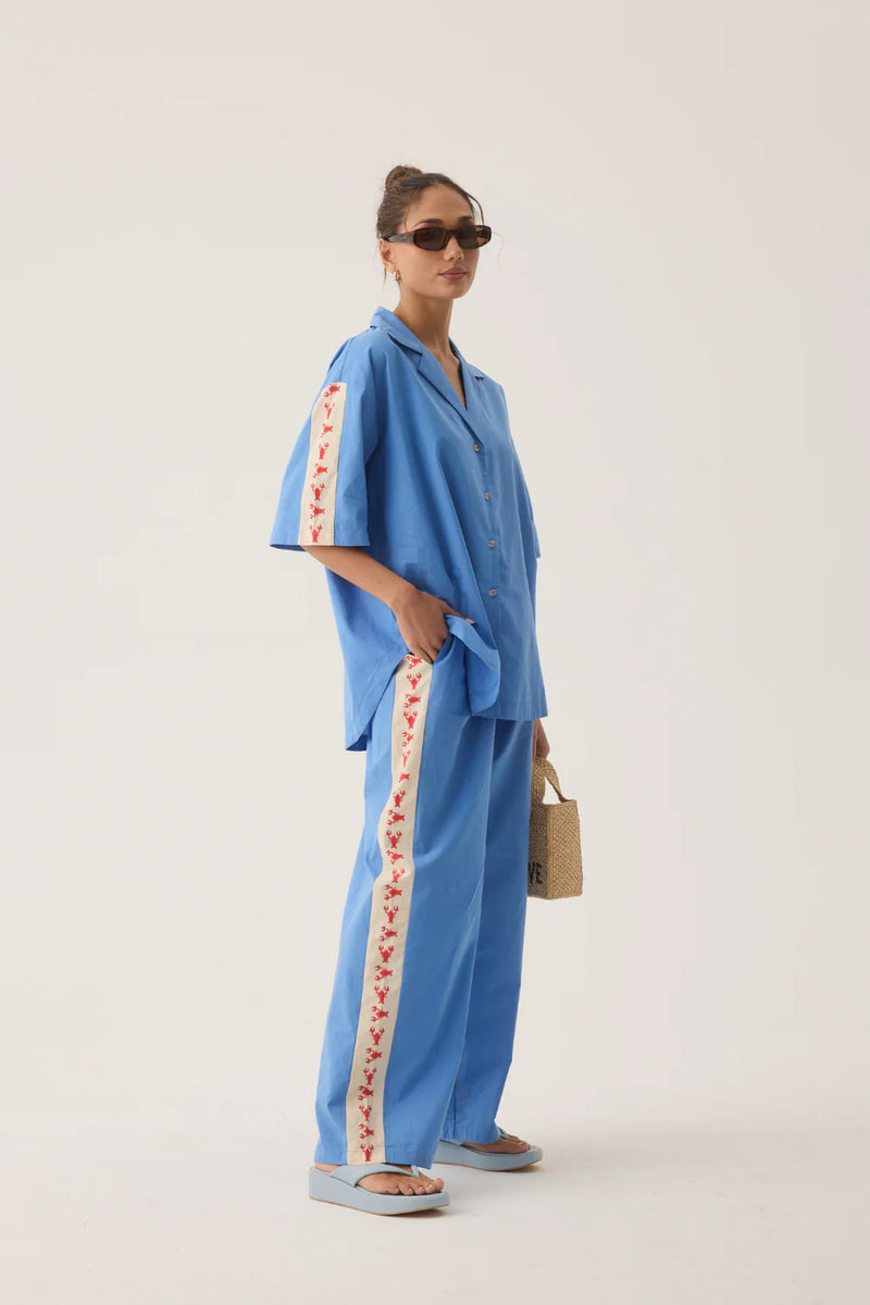 Lobster Shirt - French Blue