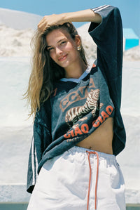 TIGER FOOTBALL CLUB CROP SPORT TEE
