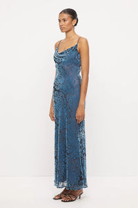 Viola Slip Dress - Moonlight Blue