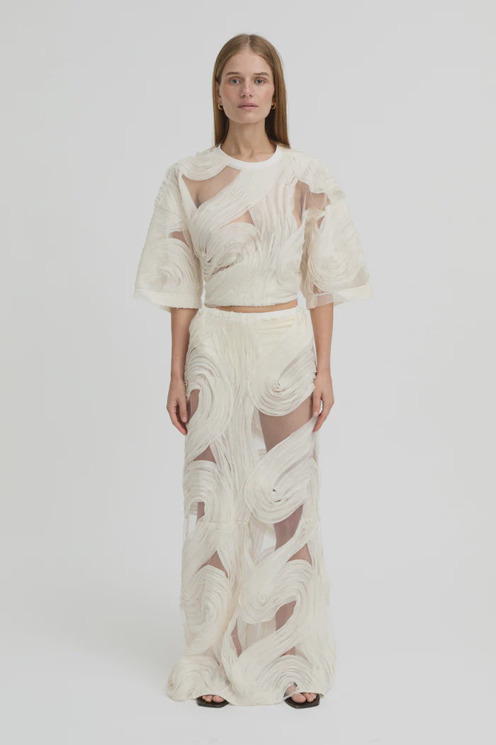 Delmare Skirt Ivory